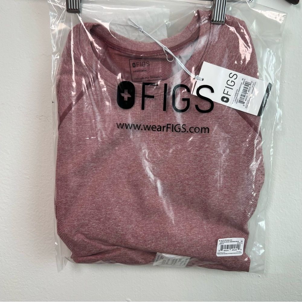 Mauve Figs Salta Seamless Longsleeve Underscrub